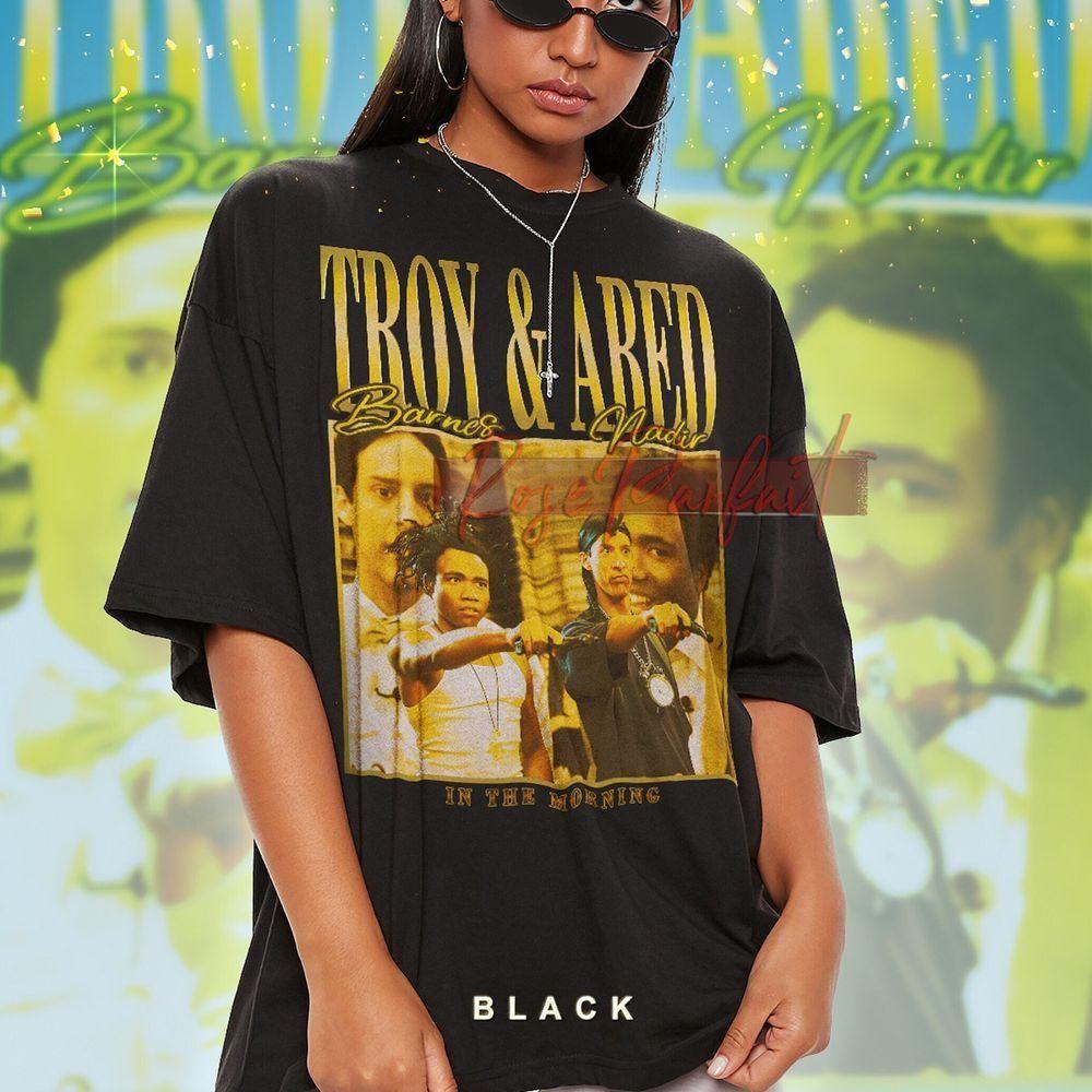 Troy Barnes Abed Nadir In The Morning Vuitino Shirt Troy Barnes Abed Nadir In The Morning Vuitino Shirt